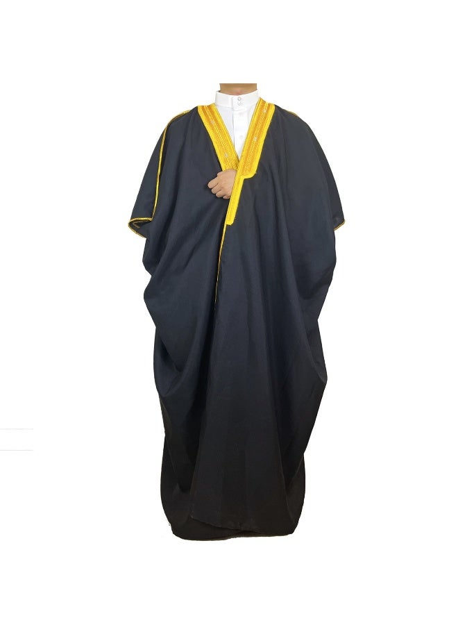 Embroidered Middle Eastern Bisht Graduation Robe - Men’s Style - Image 3