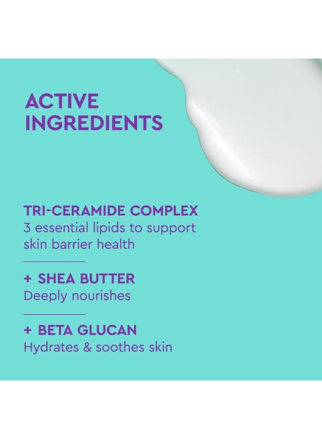 BYOMA لوشن الجسم المرطب من BYOMA - يرطب ويغذي بعمق مع مركب ثلاثي السيراميد وزبدة الشيا وبيتا جلوكان لحاجز البشرة، 13.52 أونصة سائلة - Image 2