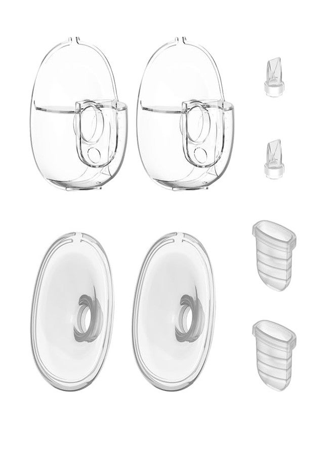 Ardo Melia Replacement Parts Set, Breast Pump Spare Parts, Milk Collectors, 24mm Breast Shells, Lip Valves, Diaphragms, for Use with Ardo Melia Only
