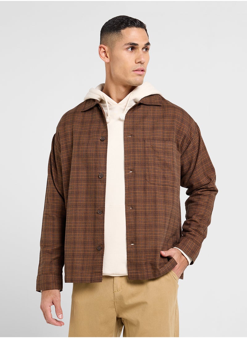 JACK & JONES Checked Regular Fit Shirt  - Image 1