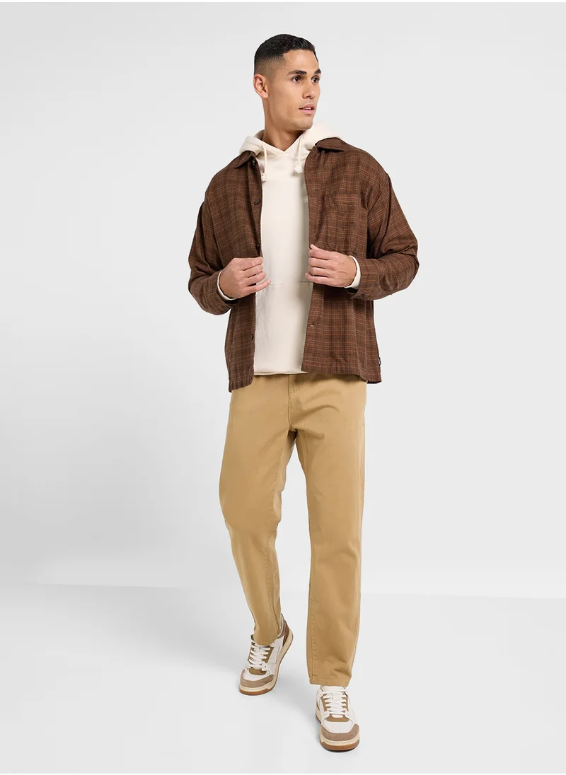 JACK & JONES Checked Regular Fit Shirt