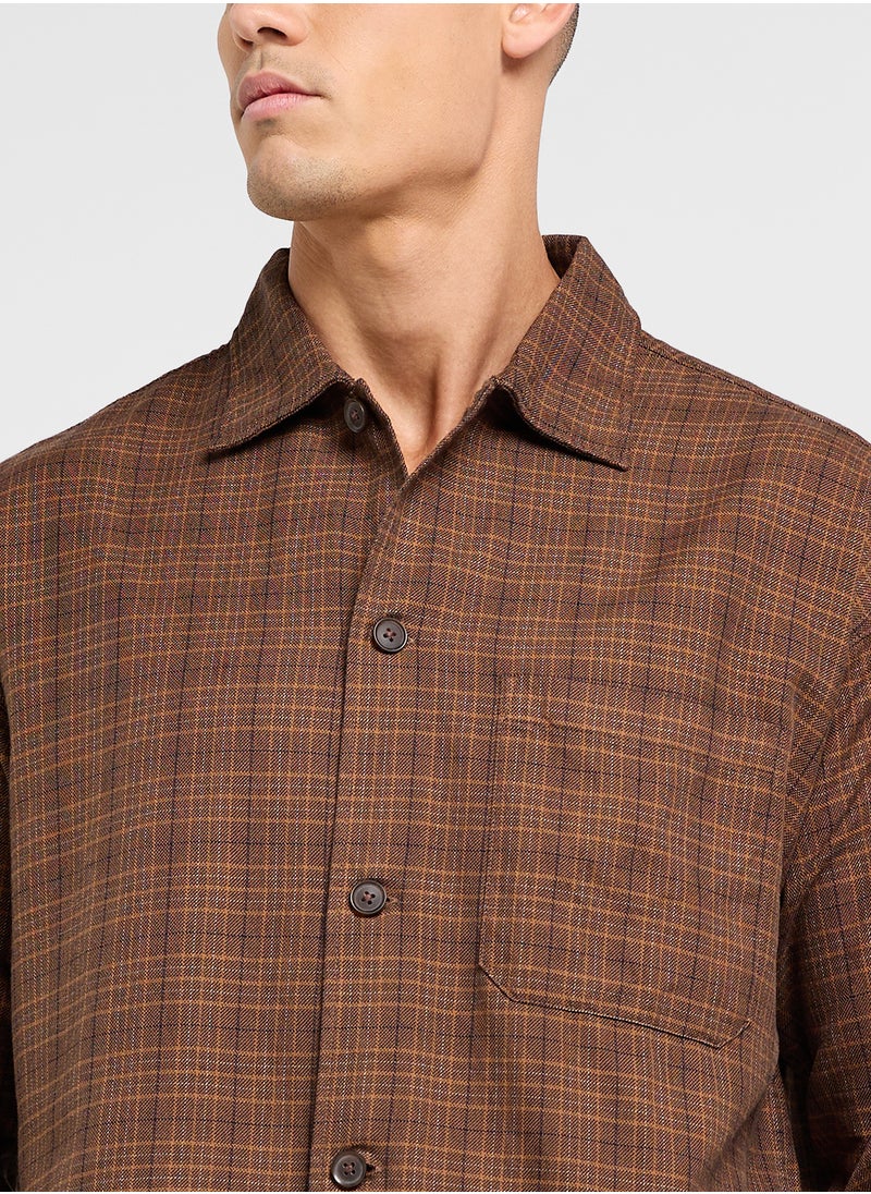 JACK & JONES Checked Regular Fit Shirt  - Image 3