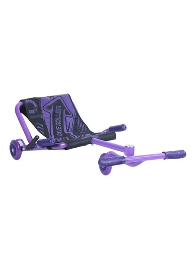 Wave Roller 3-wheel Twister Scooter With Comfortable Seat For Kids And Adults In Purple/Black - Image 5