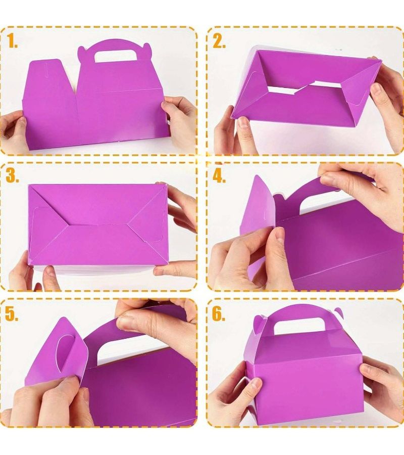 36 Vibrant Gift Boxes with Handles for Birthdays Weddings Christmas - Image 4