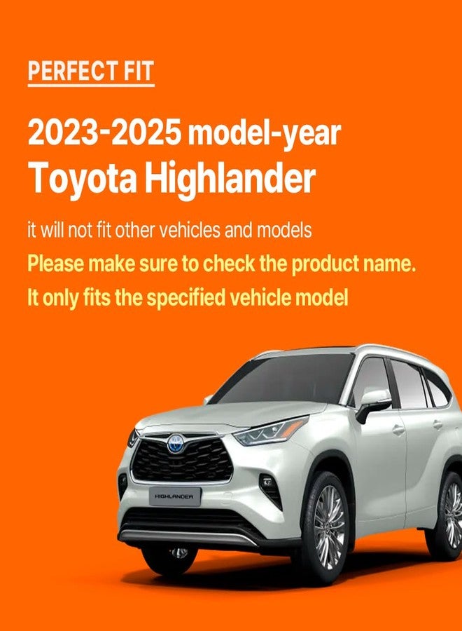 FICS Car Phone Holder for Toyota Highlander 2023, 2024, 2025 Limited, Platinum, HEV Trims with 12.3-inch Navigation Screen - Custom-Fit Mount for Seamless Interior Accessories - Image 4