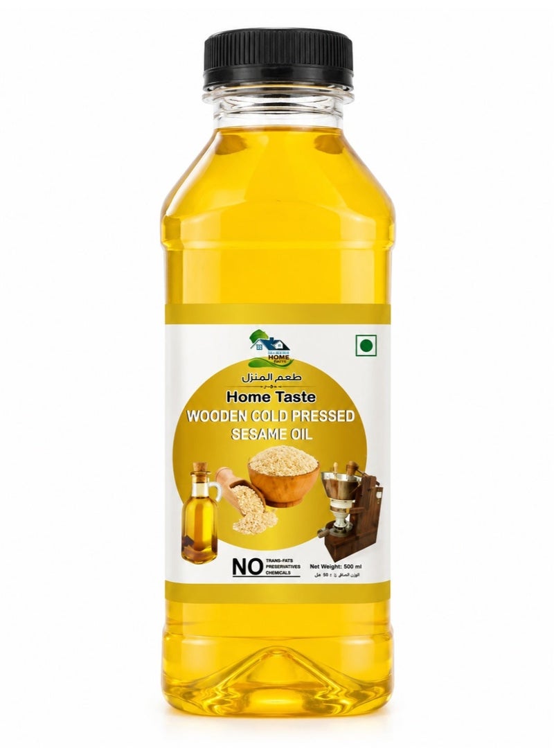 Home Taste wooden coldpress sesame oil 500ml