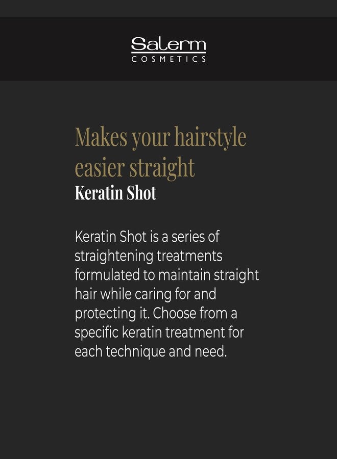 SALERM - Post Keratin Straightening - Keratin Shot Maintenance Kit with Shampoo 500 ml + Mask 200 ml + Serum 100 ml - Smooth and Hydrated Hair - Prolongs Straightening Results for 3 Months - Image 5