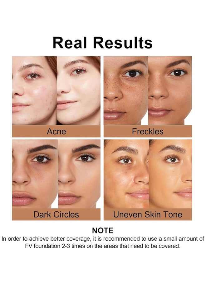 LANGMANNI Liquid Foundation, Waterproof For Oily/Sensitive Skin #03 - Image 4