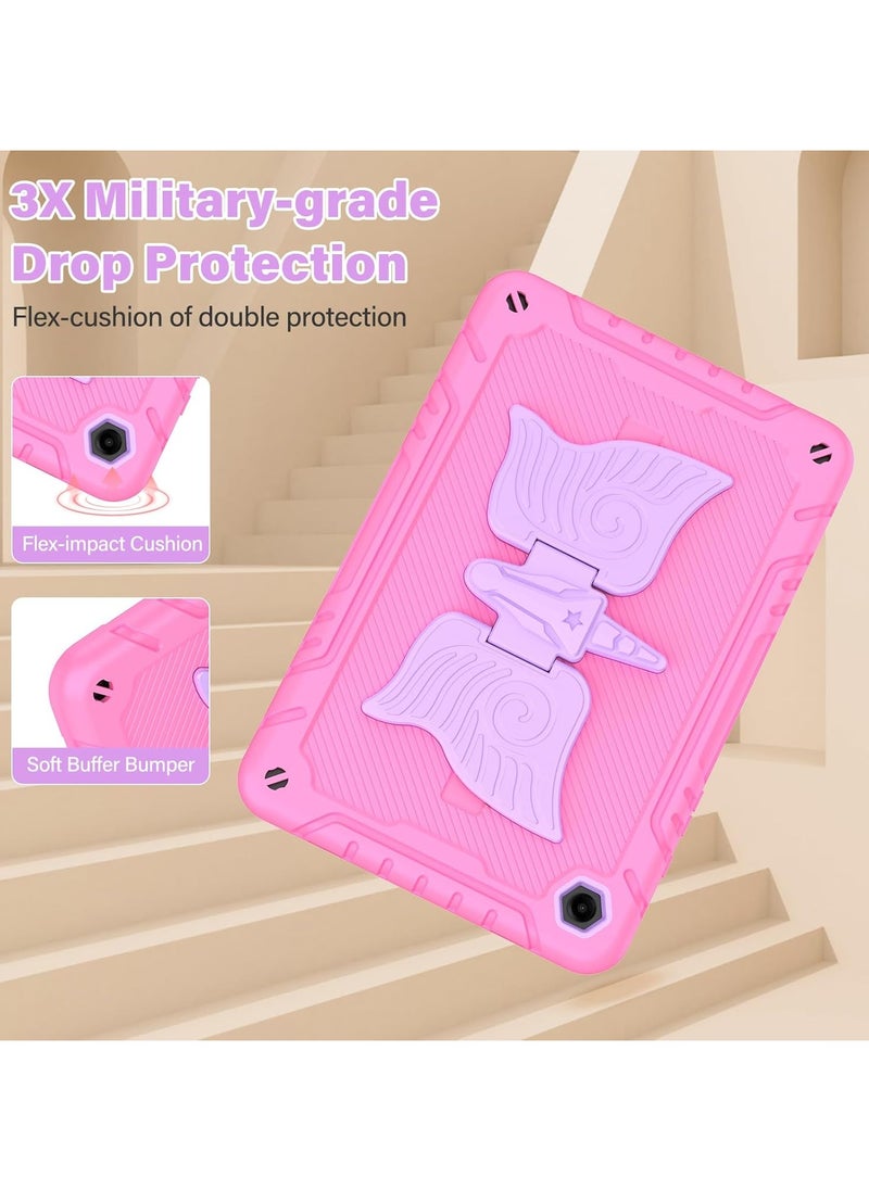 General - Case for Samsung Galaxy Tab A9+/ A9 Plus 11 inch 2023 with Tempered Glass Screen Protector, Unicorn Stand Shoulder Strap for Galaxy Tab A9 Plus Tablet Case for Kids Girls - Image 1
