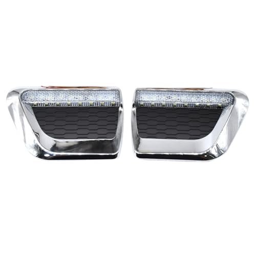 KMH YCL Turn Signal Side Fender Light LED Lamp Indicator with DRL (Day Running Light) Compatible with Maruti Suzuki Jimny (2023-2024) Dual Color White & Yellow LED Function, Weatherproof, Set of 2 - Image 2