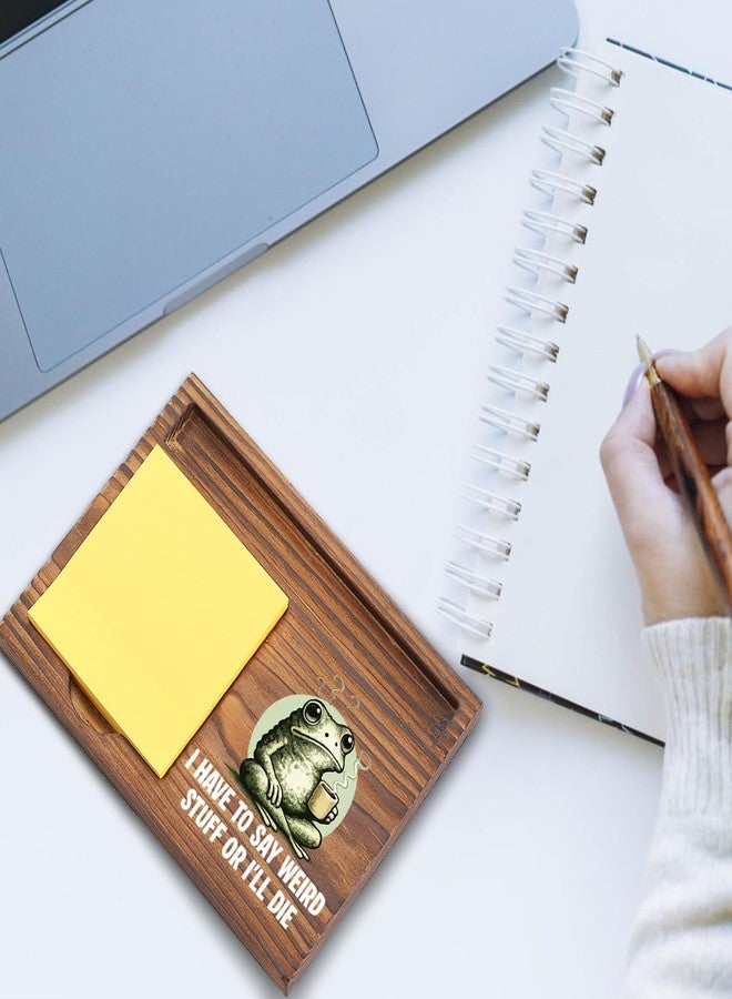 EFFJNSG Funny Coworker Appreciation Sticky Note Holder for Office Desk, Thank You Team Gift with Quirky Humor, Playful Work Desk Reminder EDP242 - Image 5