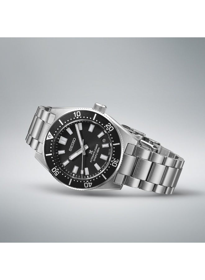 Seiko ساعة سيكو بروسبكس الأوتوماتيكية للغوص "تراث 1965" SPB453J1، 40 مم، قرص أسود، سوار من الفولاذ المقاوم للصدأ، مقاومة للماء حتى 300 م - Image 3