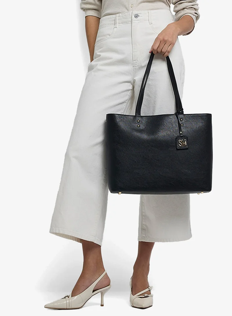 Steve Madden Textured Front Pocket Shoulder Bag