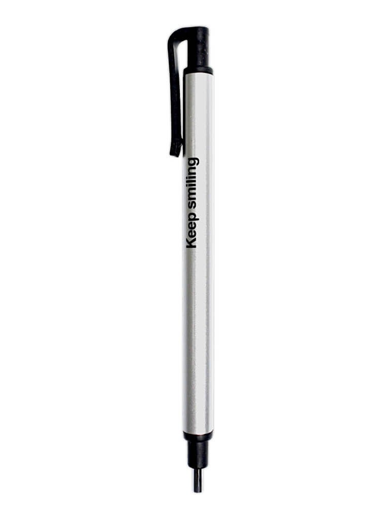Keep Smiling KeepSmiling Eraser Pen Silver 2.3 mm EP-1001 - Image 1