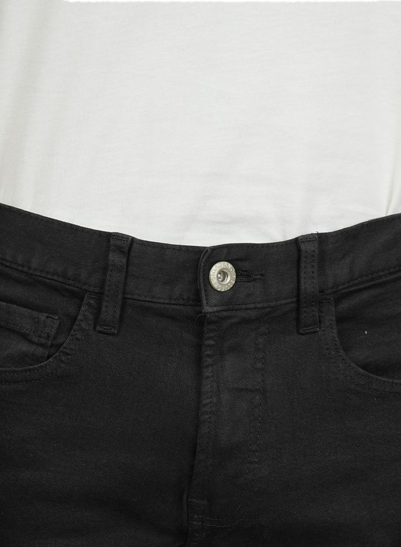 GIORDANO Men’s Skinny Taper Low Rise Stretch Denim Jeans - Image 3