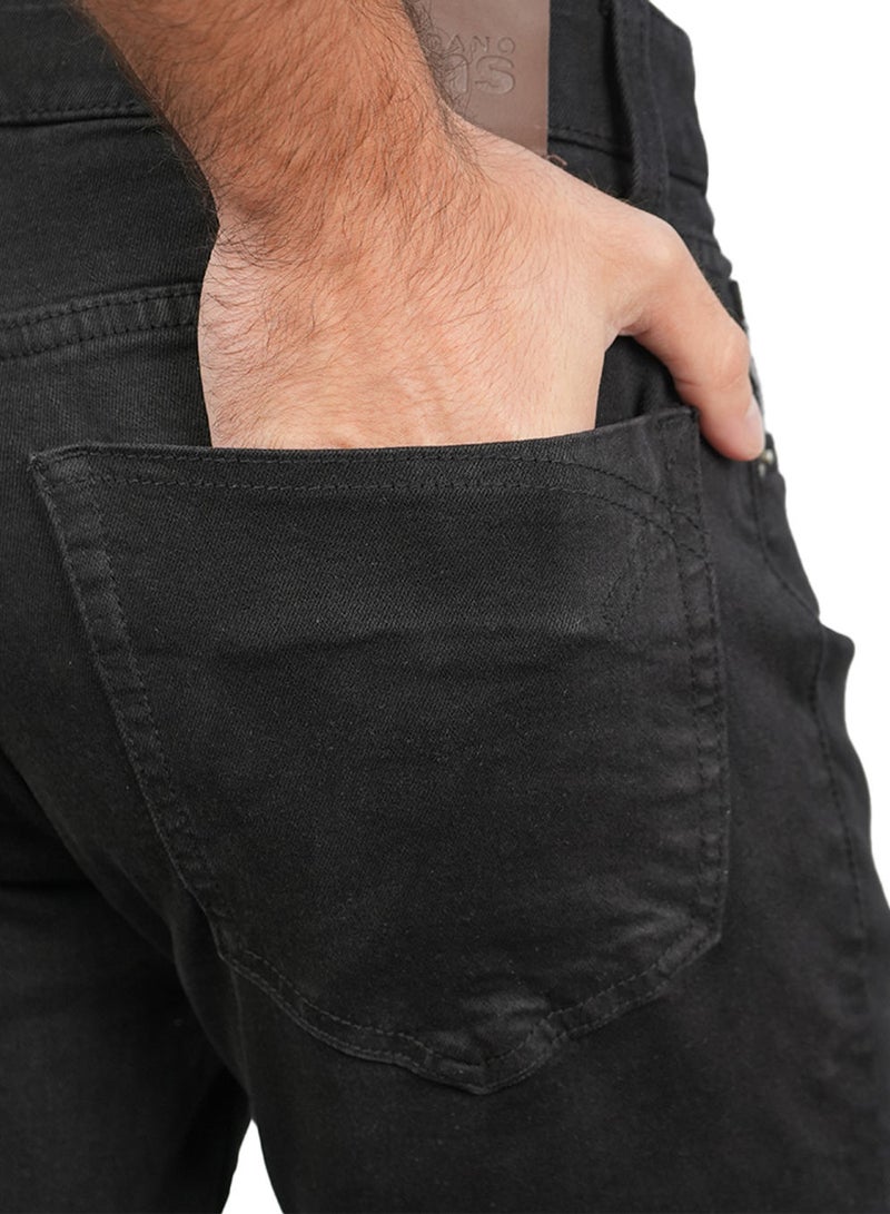 GIORDANO Men’s Skinny Taper Low Rise Stretch Denim Jeans - Image 5