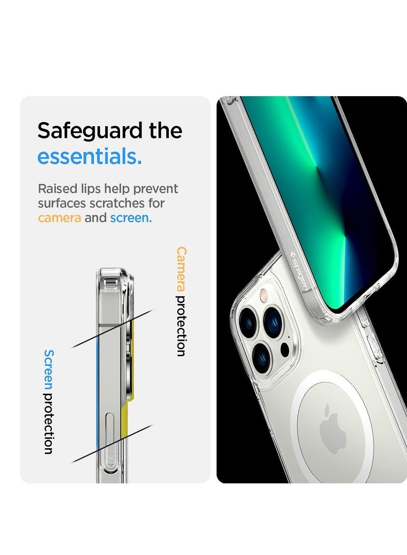 DUSALA IPhone 14 Pro Clear Magnetic Cover, MagSafe Compatible, Hybrid Protective, Crystal Clear Back Case, Shockproof Silicone Frame, Slim Transparent Case (iPhone 14 Pro) - Image 5