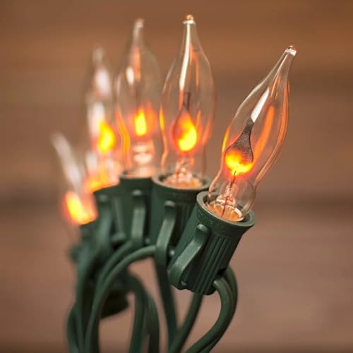 Brite Star 7 Count Flicker Flame Light Set, Clear - Image 5