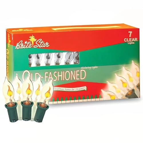 Brite Star 7 Count Flicker Flame Light Set, Clear - Image 2