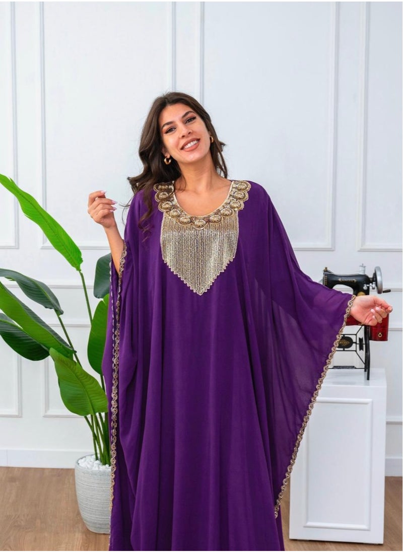 AL BENT AL SHARQIEH women jalabiya , arabian traditional dress 