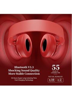 P1 Heavy Bass Wireless Bluetooth Headset for Sports, for Phone/PC Gaming Earpiece Bluetooth Headphones (Red) - pzsku/Z264226EC98EB4879CC63Z/45/_/1703049101/889f6045-2b4c-4ac4-a9a7-628e6a3235ab