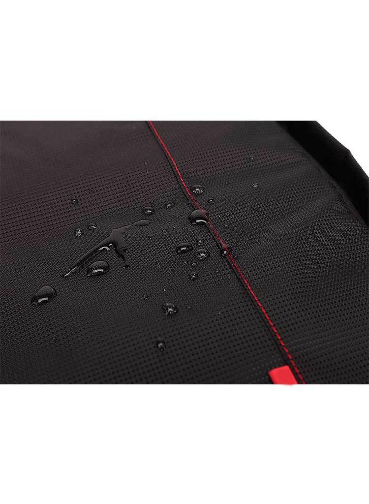 1 PCS Nylon DSLR Camera Backpack With Rain Cover Red - Image 2