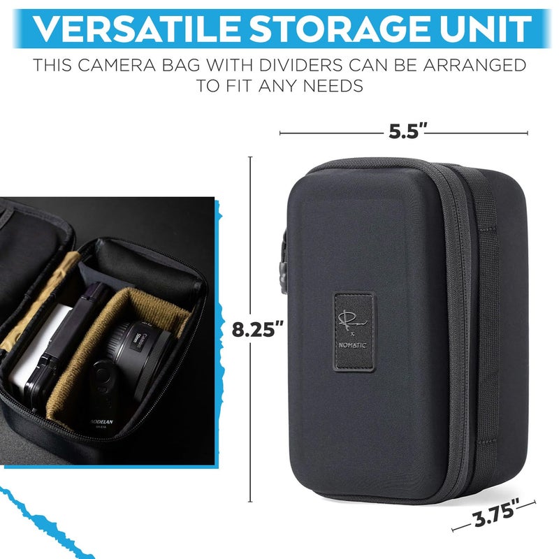 Nomatic Mckinnon Camera Accessory Case- Eva Molded Foam With Customizable Camera Bag Dividers, Perfect For Dslr Cameras - Image 5