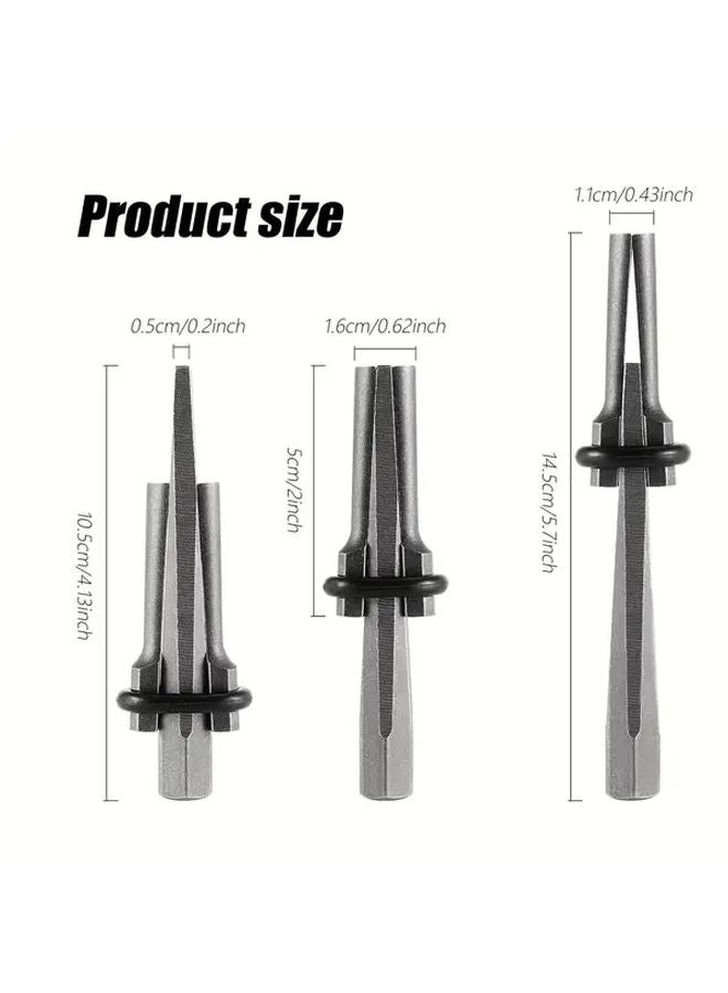 6 Pcs Masonry Chisel Set Metal Wedge and Feather Shims Concrete Rock Stone Splitter - Image 3
