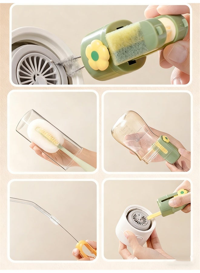 هومستر فرشاة تنظيف متعددة الوظائف, زجاجة تنظيف الفرشاة, كأس غطاء الشقوق تنظيف الفرشاة, أدوات تنظيف المطبخ المنزلي - Image 5