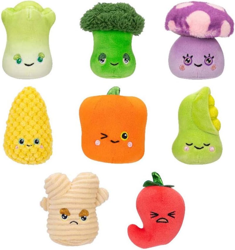 RUSS RBLV Series 1 Living On The Veg Stirfrys Medley Plush Toy, 3-Inch Size - Image 1