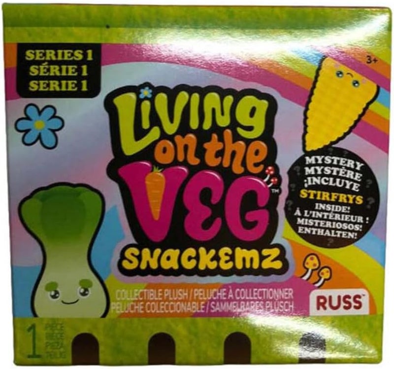 RUSS RBLV Series 1 Living On The Veg Stirfrys Medley Plush Toy, 3-Inch Size - Image 3