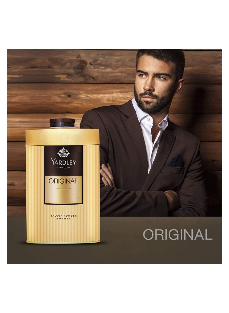 Yardley Perfumed Talcum Body Powder 250gm (Pack of 2) - Image 3