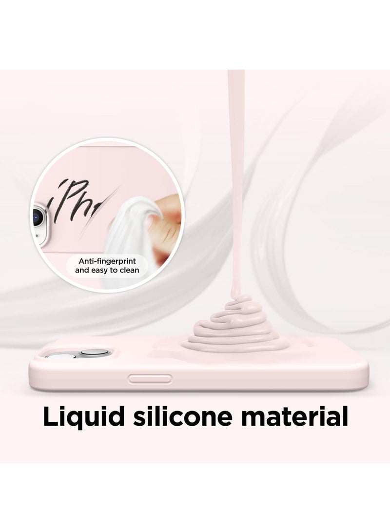 Rock Pow Compatible with iPhone 15 Plus Case Liquid Silicone Case Full Body Protective Cover Shockproof Slim Phone Case Anti-Scratch Soft Microfiber Lining 6.7 inch - Image 4