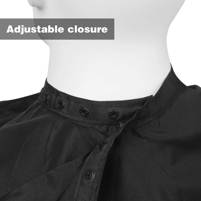Minewill Professional Salon Barber Cape for Men/Women - Hairdressing Waterproof Hair Cutting Cape with Adjustable Snap Closure,Salon Equipment for Hair Stylist and Home Use - Image 4