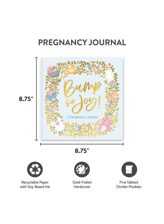 Studio Oh! Bump For Joy! Pregnancy Journal (Blue) - Image 2