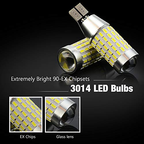 JDM ASTAR Extremely Bright 2000 Lumens 360-Degree Shine 921 912 90-EX Chipsets LED Bulbs For Backup Reverse Lights Only, Xenon White - Image 3
