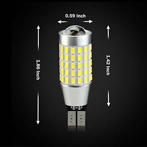 JDM ASTAR Extremely Bright 2000 Lumens 360-Degree Shine 921 912 90-EX Chipsets LED Bulbs For Backup Reverse Lights Only, Xenon White - Image 5