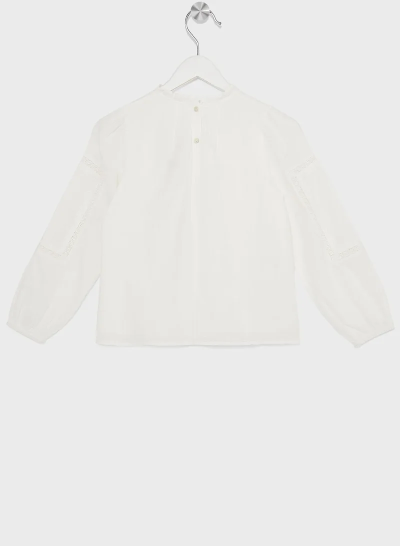 مانجو Kids Ballon Sleeve Top