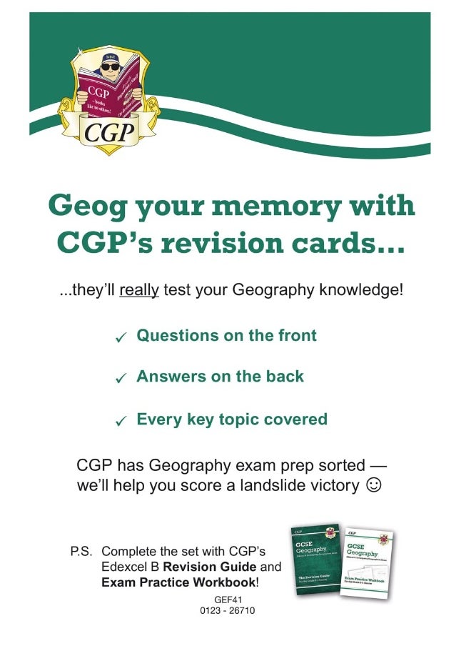 GCSE Geography Edexcel B Revision Question Cards  - Image 2