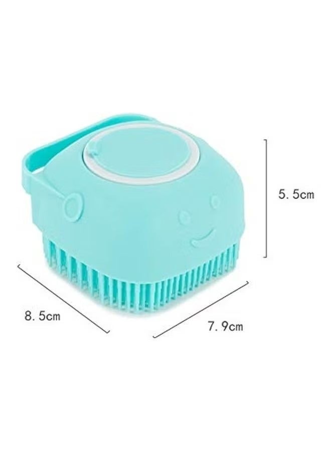 أوريتي فرشاة حمام سيليكون أخضر 8.5x5.5x7.9cm - Image 4