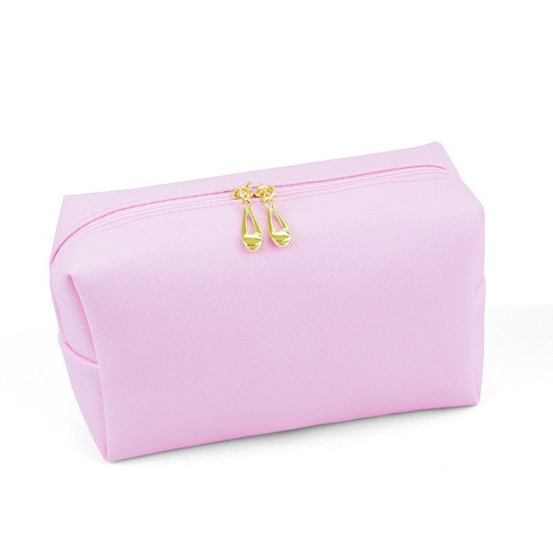 general Portable PU Waterproof Makeup Bag for Travel and Daily Use - Image 1