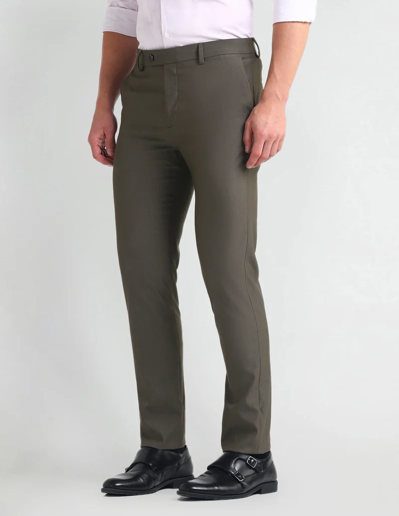 Smart Flex Solid Trousers
