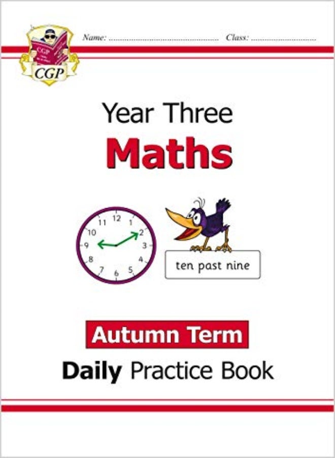 Ks2 Maths Daily Practice Book Year 3 Autumn Term by CGP Books - CGP Books Paperback