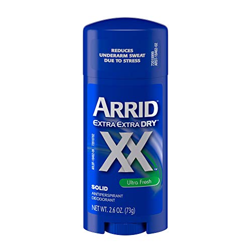 Arrid XX Extra Extra Dry Solid Antiperspirant Deodorant, Ultra Fresh, 2.6 oz. - Image 1