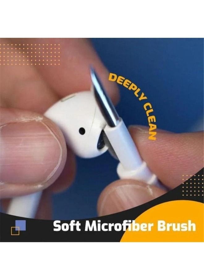 Generic - Multifunction Headphone Cleaning Pen Tool with Soft Brush Suitable for Headset Keyboard, Phone and Camera Lens - Image 1