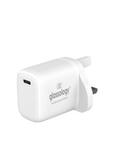 glassology 30W Fast USB C Charger Compatible with All iPhoneand Samsung Type-C Charger Plug Universal Travel Adapter USB-C Plug  - Image 1