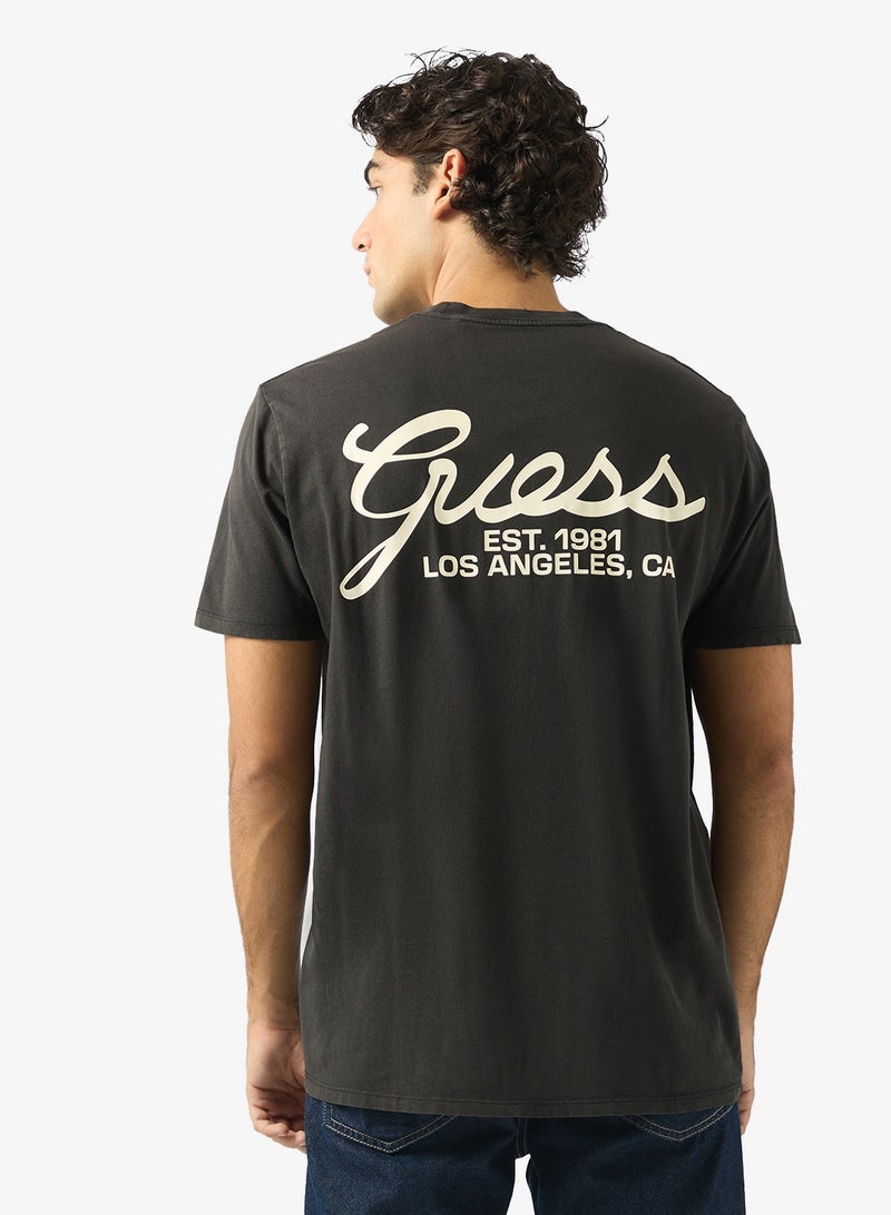 GUESS Short Sleeve Logo T-Shirt - Image 2