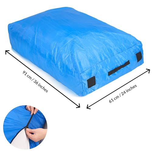 ODOXIA Crash Pad for Kids Sensory | Big 5Ft x 5Ft Or 3Ft x 4Ft | Autism Sensory Crash Mat for Jumping & Play | Crashpad | Soft Foam Landing Pad for Kids | Giant Pillow & Mat | Also Climbing & Gymnastics - Image 5
