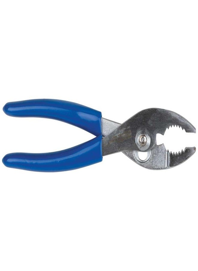 Klein Tools D511-6 Slip-Joint Pliers with Shear Type Cutting, 6-Inch, Blue - Image 4