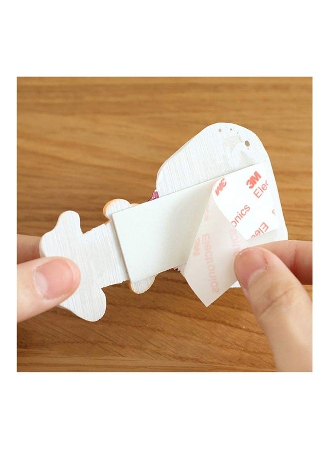 2-Piece Self Adhesive Chef Resin Wall Hook Hanger 30cm multicolor 30cm - Image 3